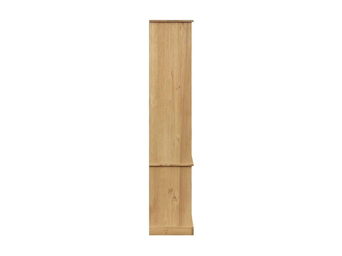 Vitrine en verre VIGO 85x35x170 bois massif de pin