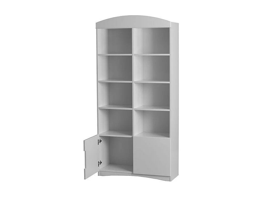 Bibliothèque blanche Klaky 90cm
