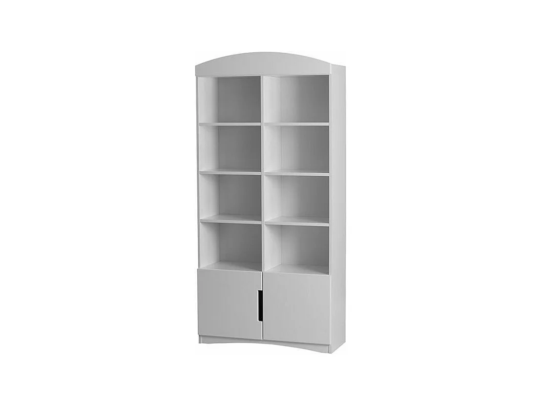 Bibliothèque blanche Klaky 90cm