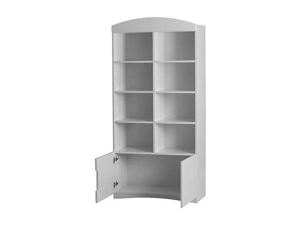 Bibliothèque blanche Klaky 90cm
