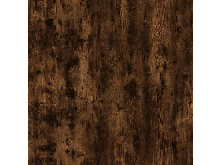 Bibliothèque 4 niveaux Chêne fumé 40x24x143 Bois d'ingénierie