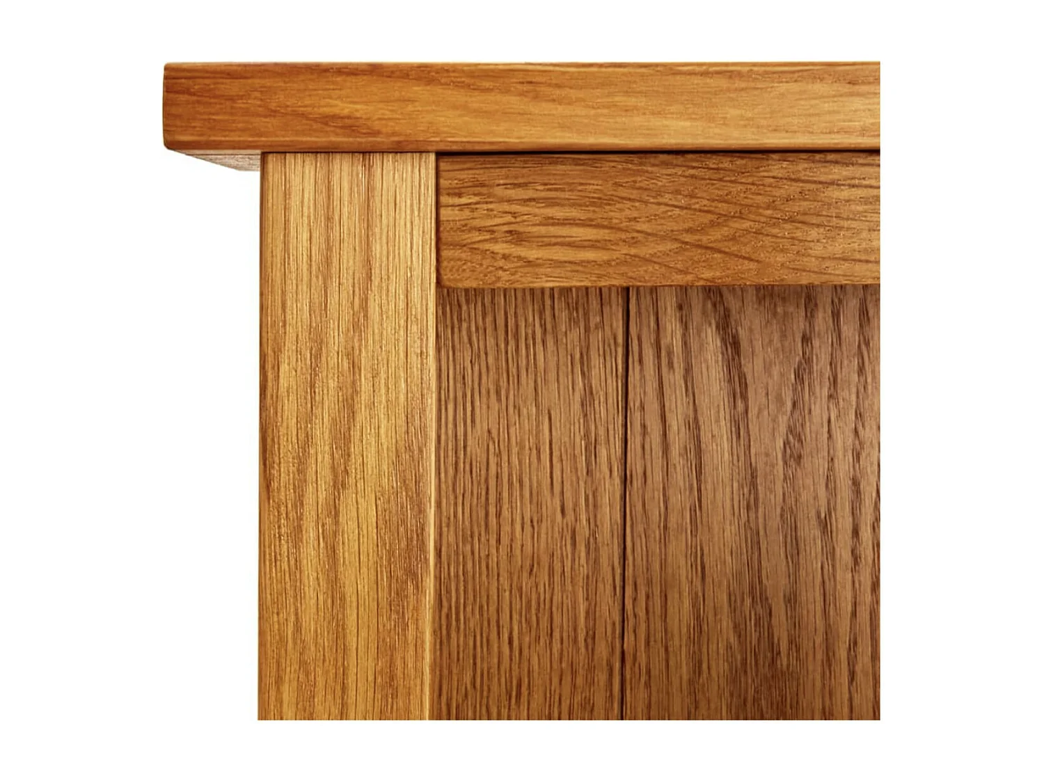 Bibliothèque 6 étagères chêne massif clair Candice