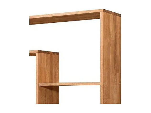 Bibliothèque en bois de chêne massif Danark 100cm