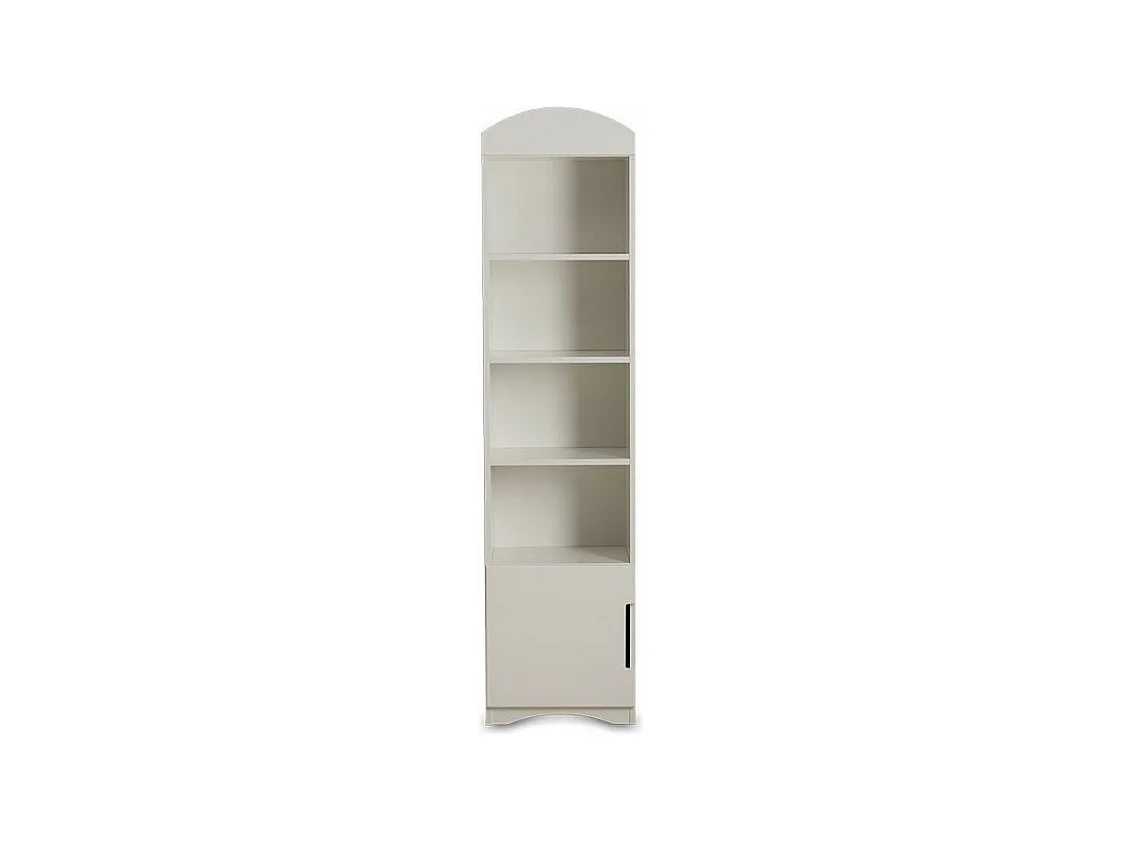 Bibliothèque blanche Klaky 46cm