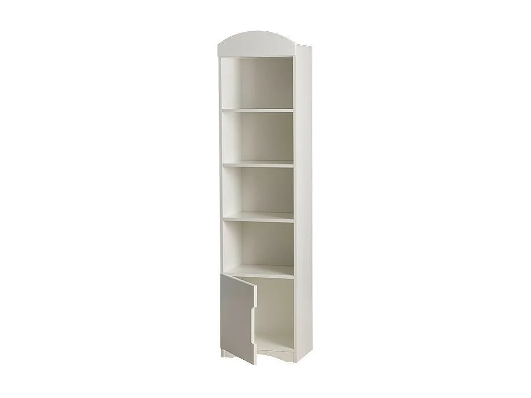 Bibliothèque blanche Klaky 46cm