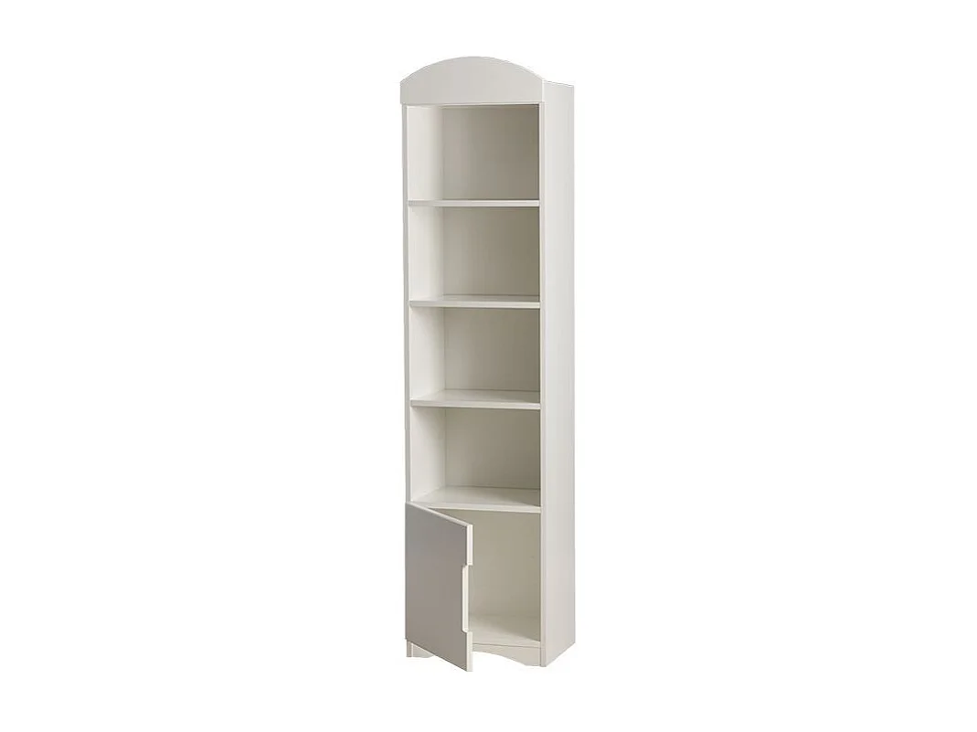 Bibliothèque blanche Klaky 46cm