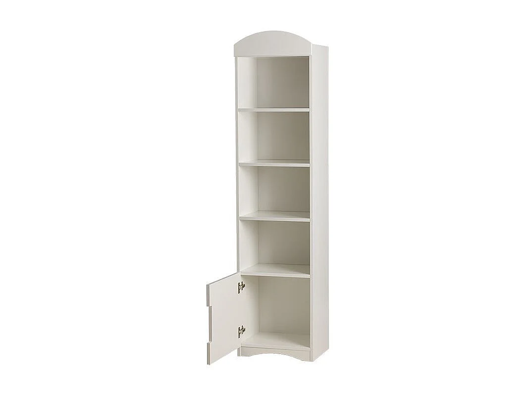 Bibliothèque blanche Klaky 46cm
