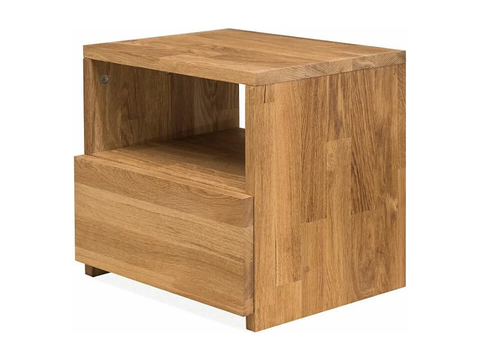 Danark massief eikenhouten bijzettafel