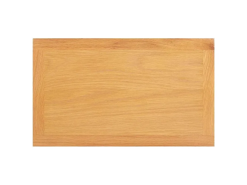 Table d'appoint à revues chêne massif clair Odero H 42cm