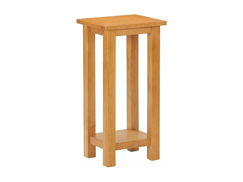 Table d'appoint chêne massif clair Odero 27cm