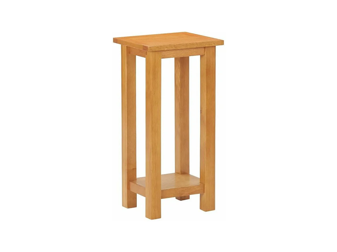 Table d'appoint chêne massif clair Odero 27cm