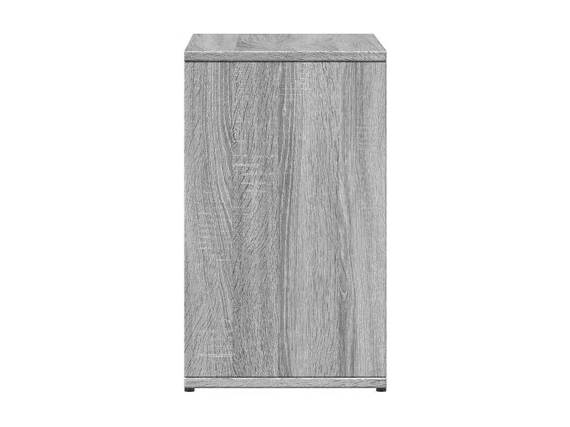 Tables d'appoint 2 pcs sonoma gris 50x30x50 bois d'ingénierie