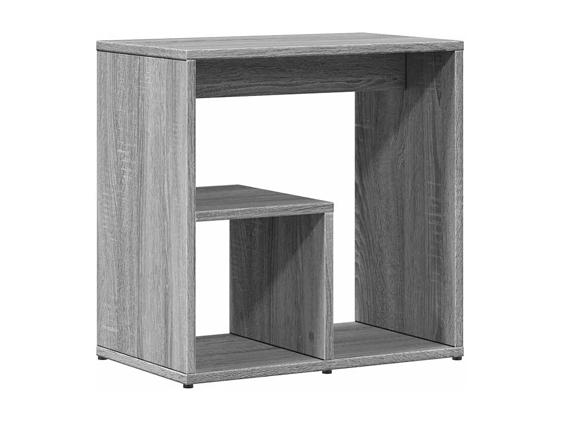 Tables d'appoint 2 pcs sonoma gris 50x30x50 bois d'ingénierie