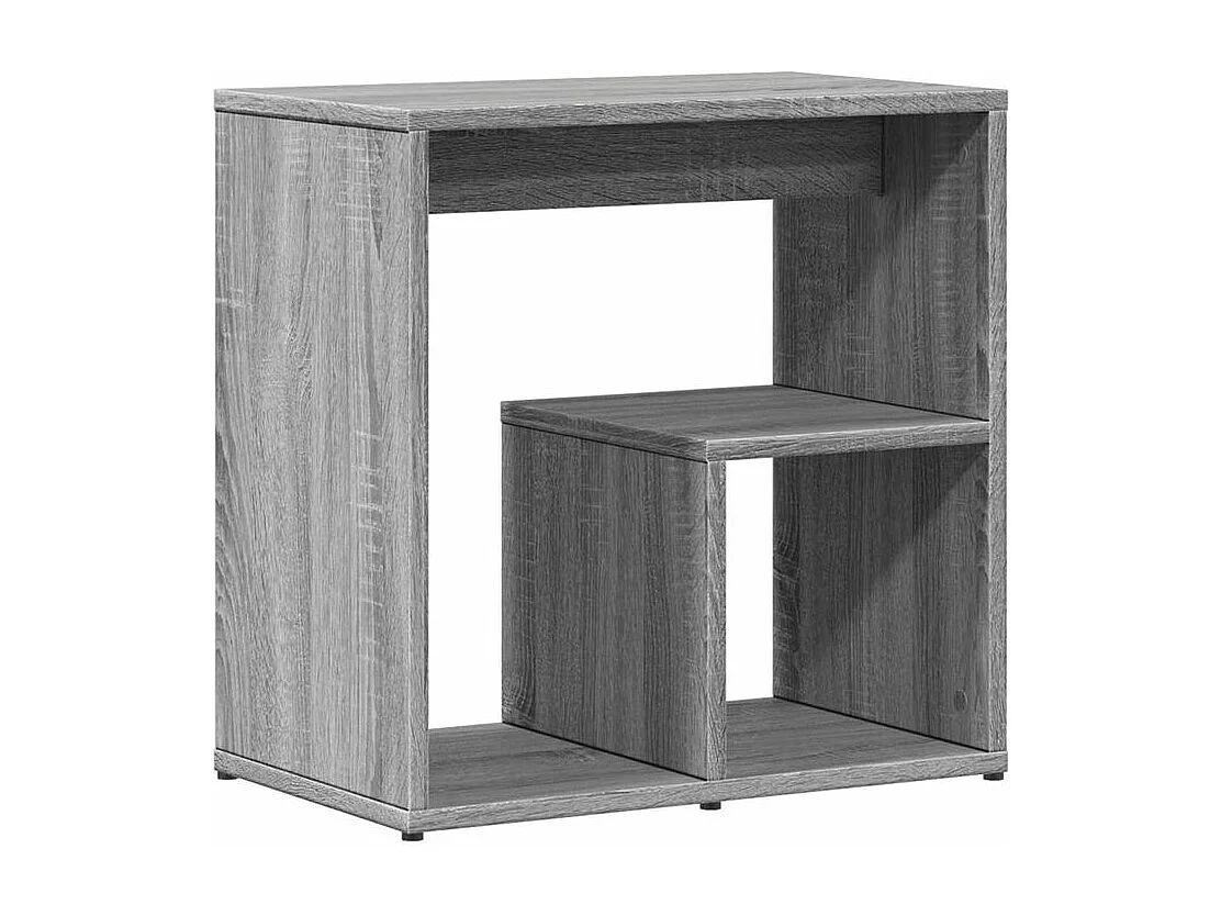 Tables d'appoint 2 pcs sonoma gris 50x30x50 bois d'ingénierie