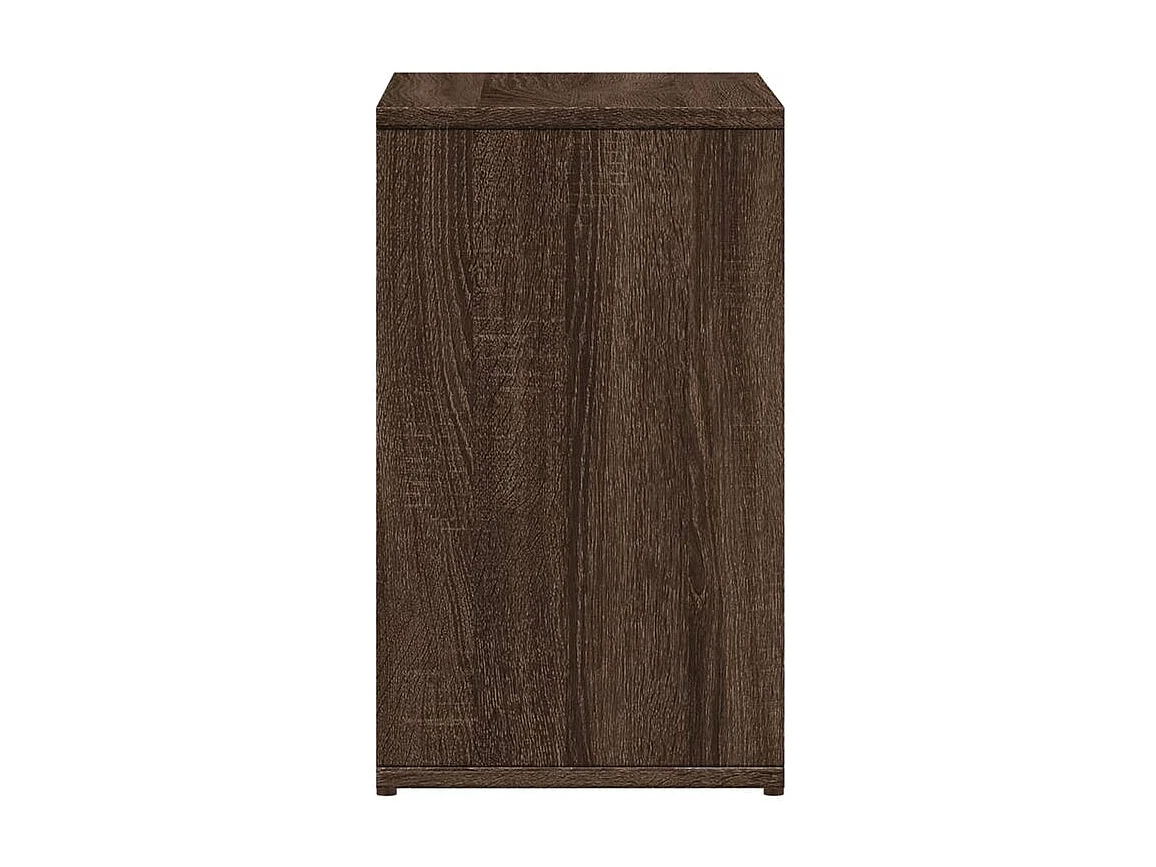 Tables d'appoint 2 pcs chêne marron 50x30x50 bois ingénierie