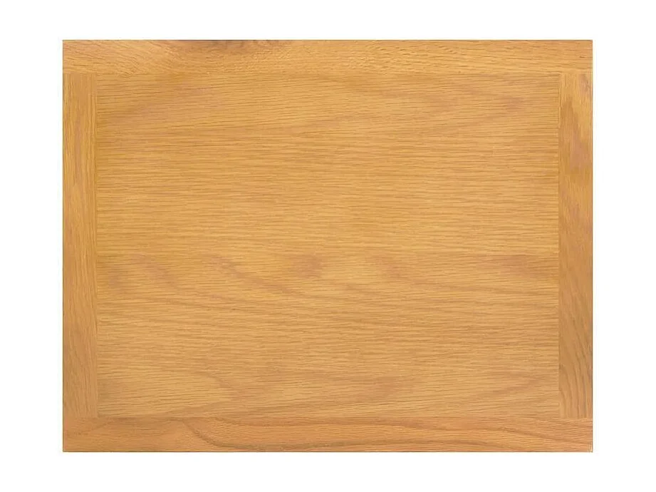 Table d'appoint à revues chêne massif clair Odero H 55cm