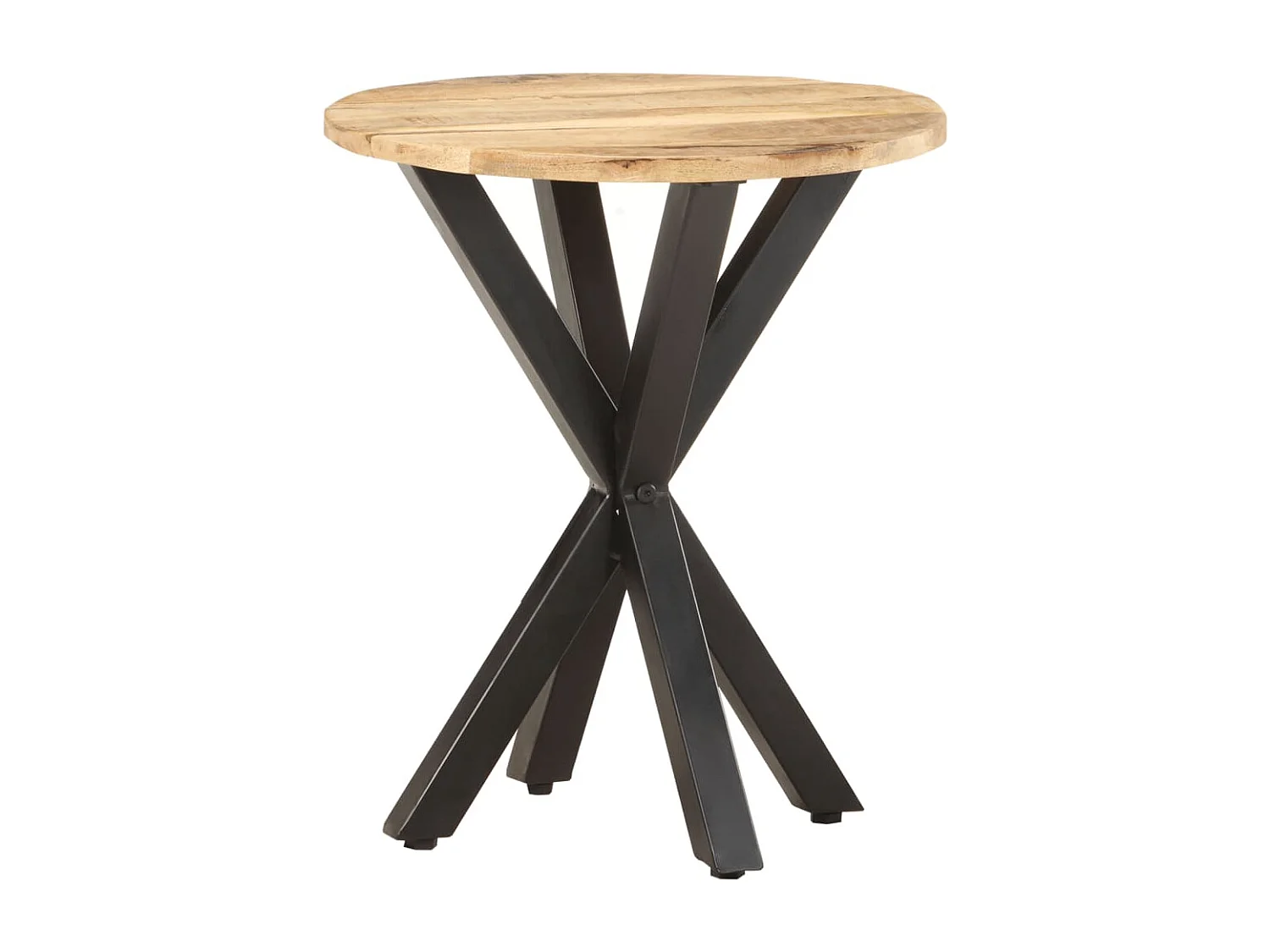 Table d'appoint 48x48x56 Bois de manguier massif