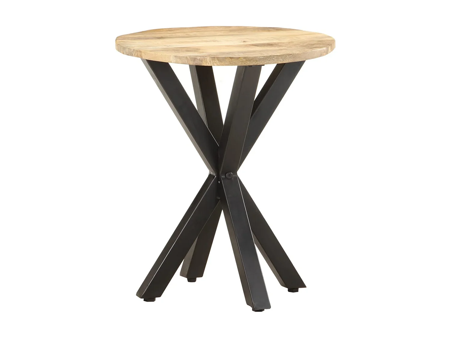 Table d'appoint 48x48x56 Bois de manguier massif