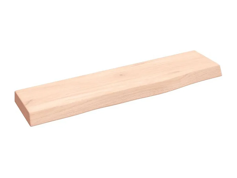 Étagère murale 40x10x2 bois de chêne massif non traité
