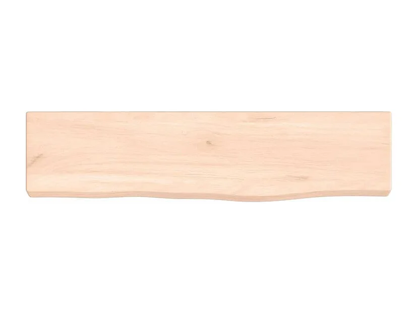 Étagère murale 40x10x2 bois de chêne massif non traité