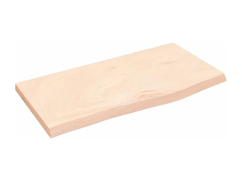 Étagère murale 60x30x2 bois de chêne massif non traité