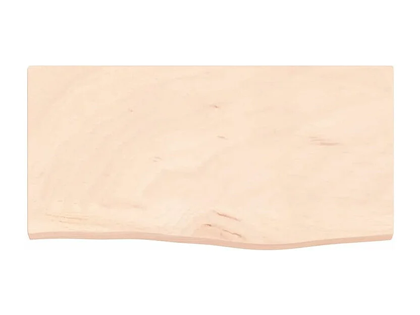 Étagère murale 60x30x2 bois de chêne massif non traité