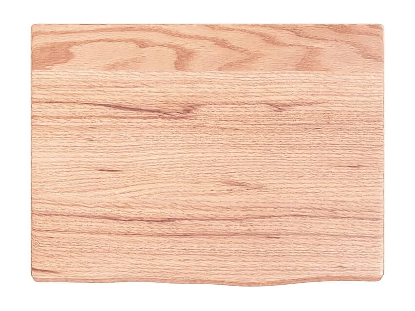 Étagère murale marron clair 40x30x2 bois chêne massif traité