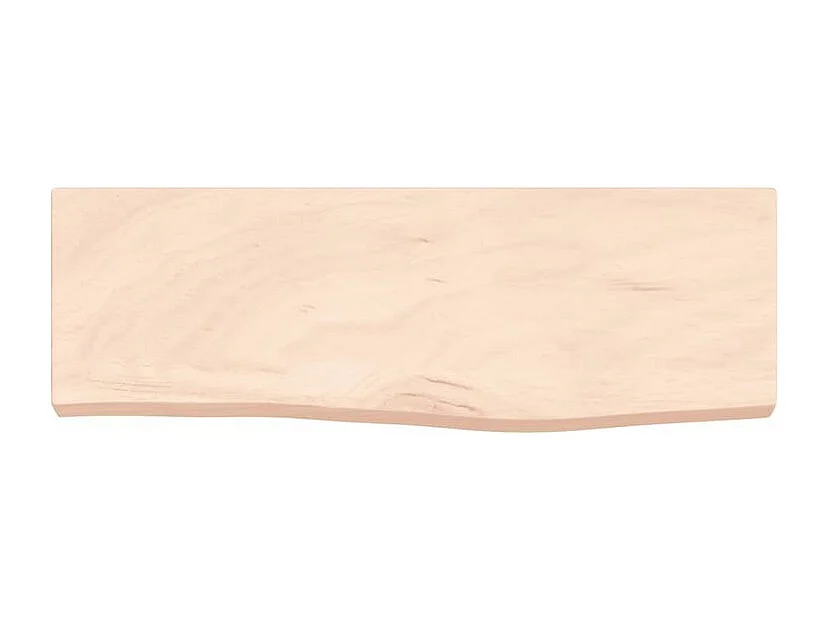 Étagère murale 60x20x4 bois de chêne massif non traité