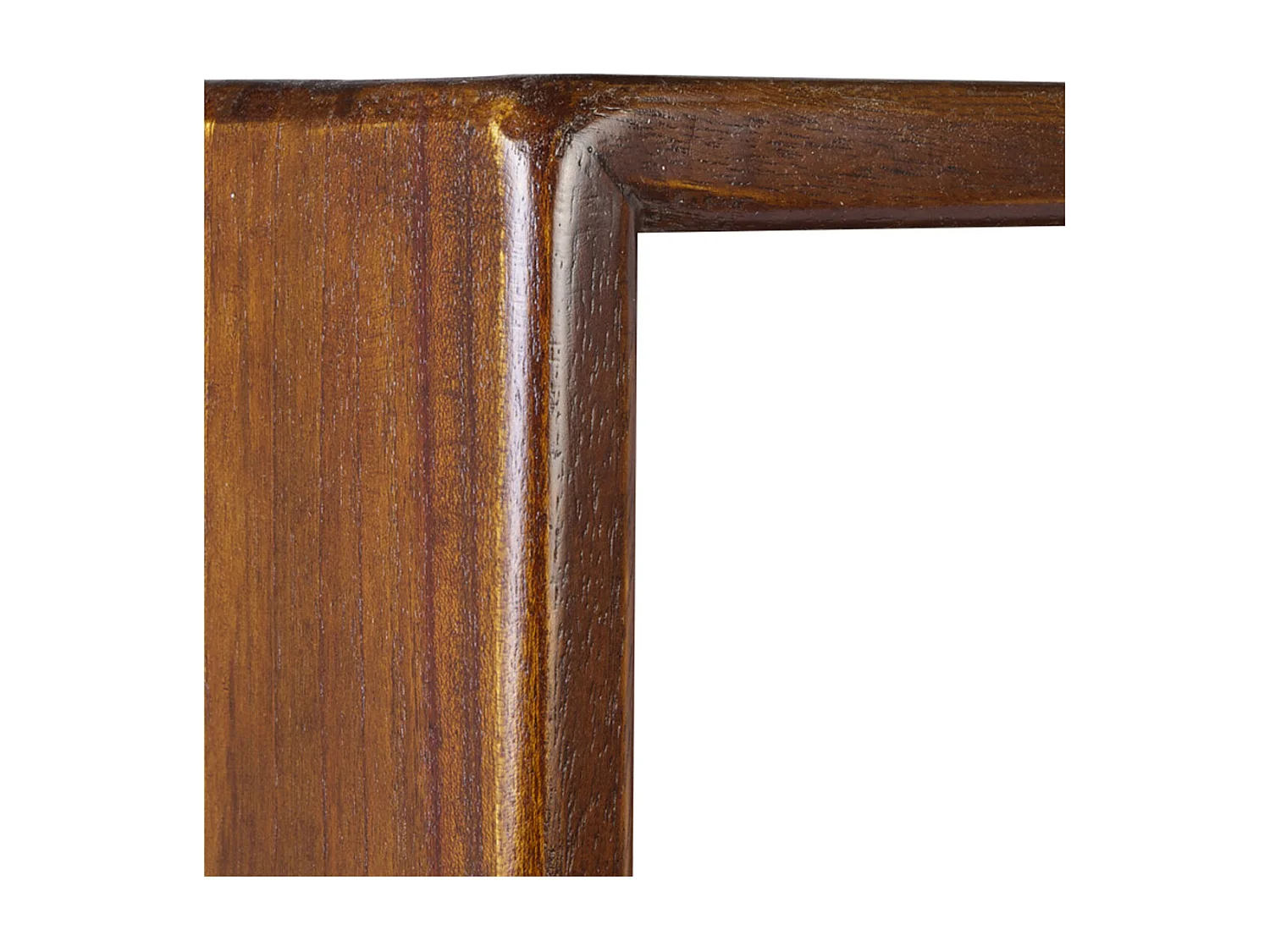 Etagère murale carrée bois massif de mindi Kretos 40cm