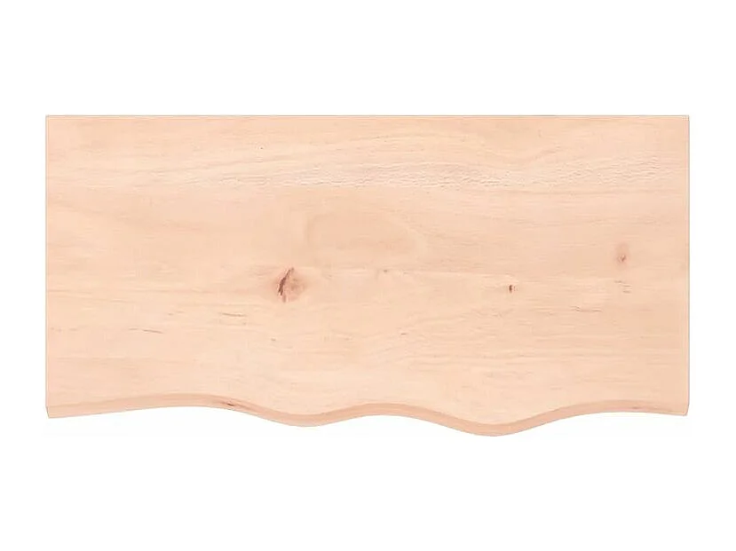 Étagère murale 80x40x2 bois de chêne massif non traité