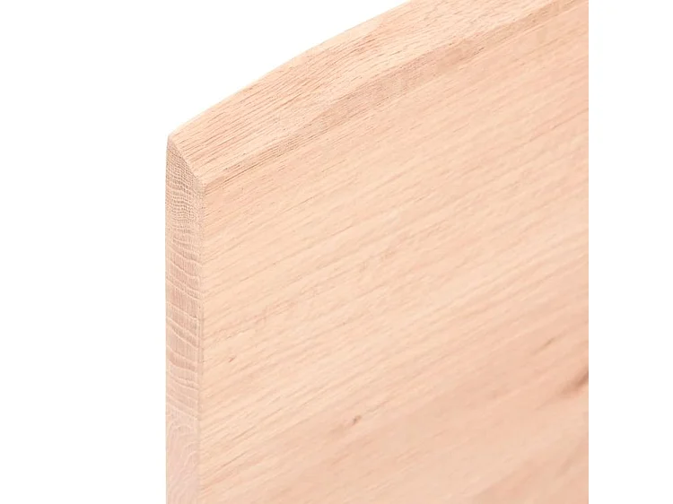 Étagère murale 60x10x2 bois de chêne massif non traité