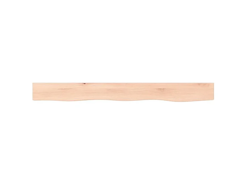 Étagère murale 100x10x2 bois de chêne massif non traité