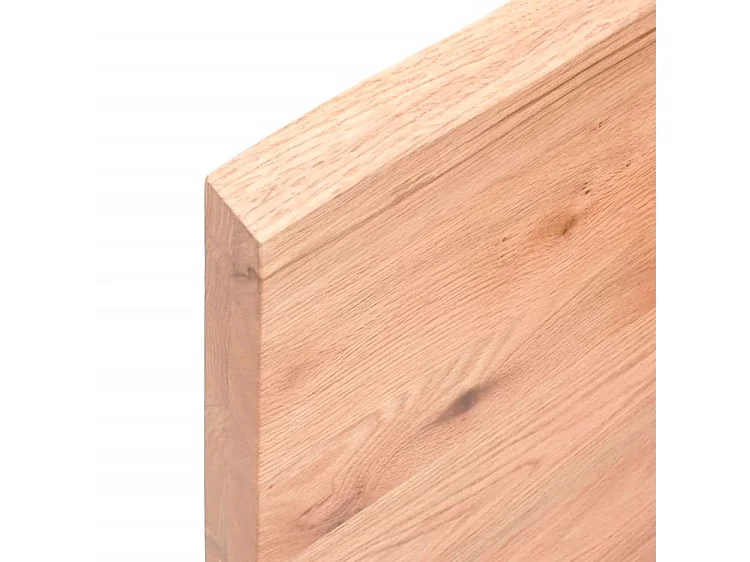 Étagère murale marron clair 60x10x4 bois chêne massif traité