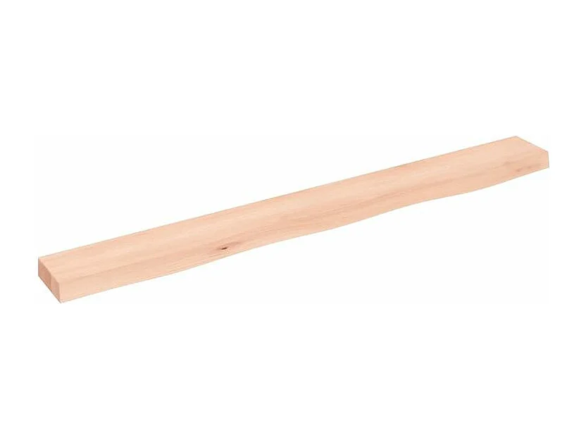 Étagère murale 100x10x4 bois de chêne massif non traité