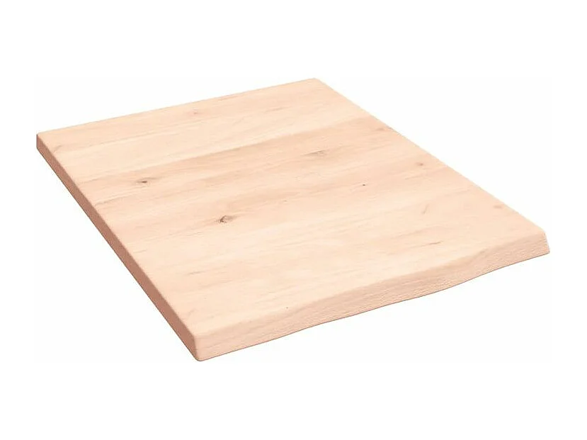 Étagère murale 40x50x2 bois de chêne massif non traité