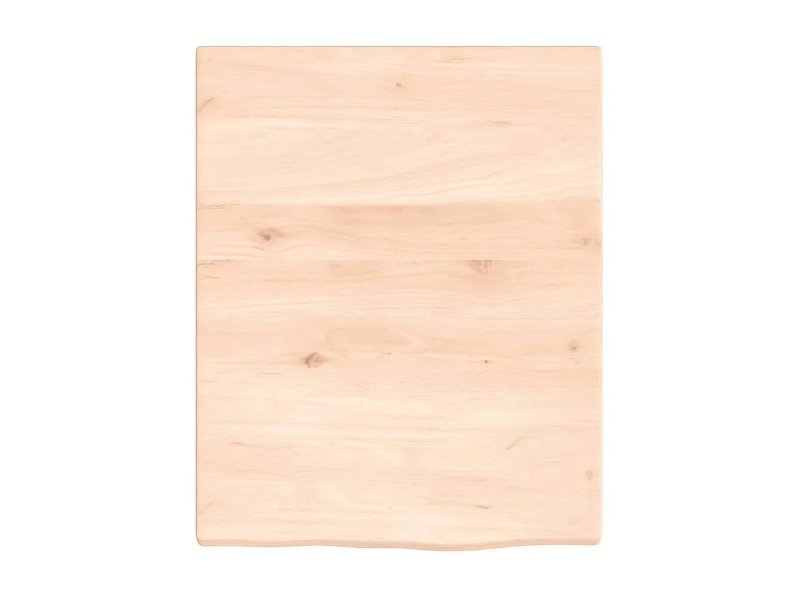 Étagère murale 40x50x2 bois de chêne massif non traité