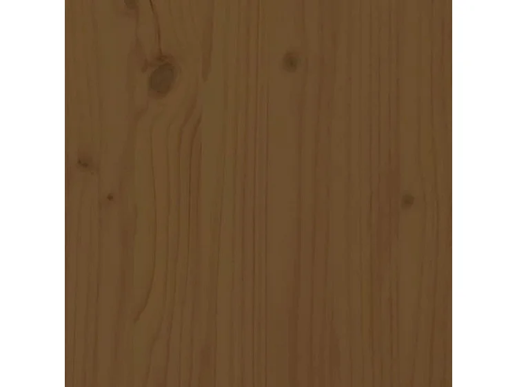 Étagères murales 2 pcs Marron miel 80x11x9 Bois de pin massif