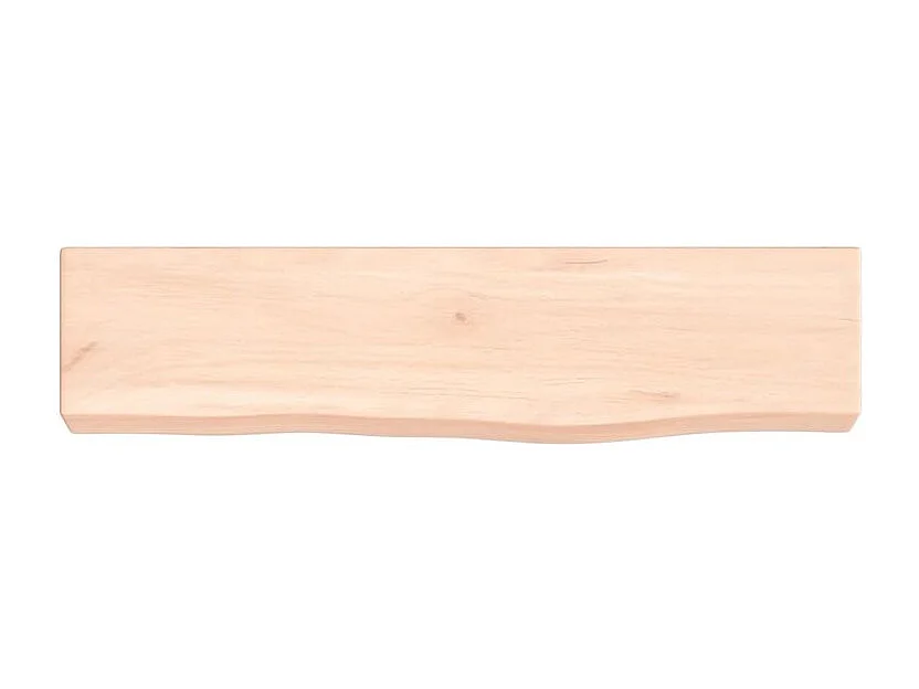 Étagère murale 40x10x4 bois de chêne massif non traité