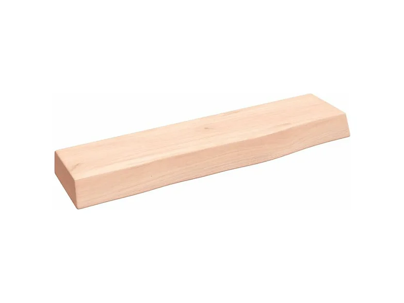 Étagère murale 40x10x4 bois de chêne massif non traité