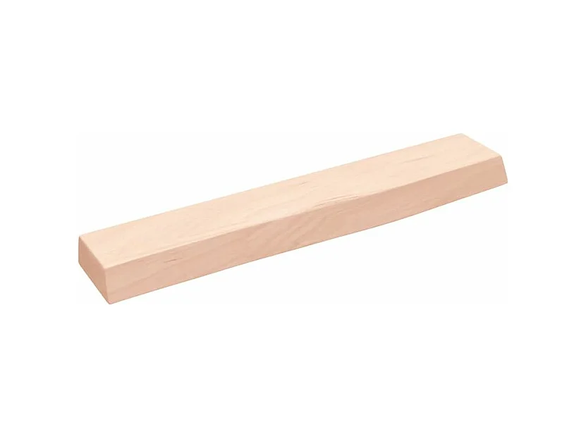 Étagère murale 60x10x4 bois de chêne massif non traité