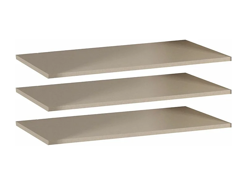 Tablettes bois de chêne grisé Lima - Lot de 3