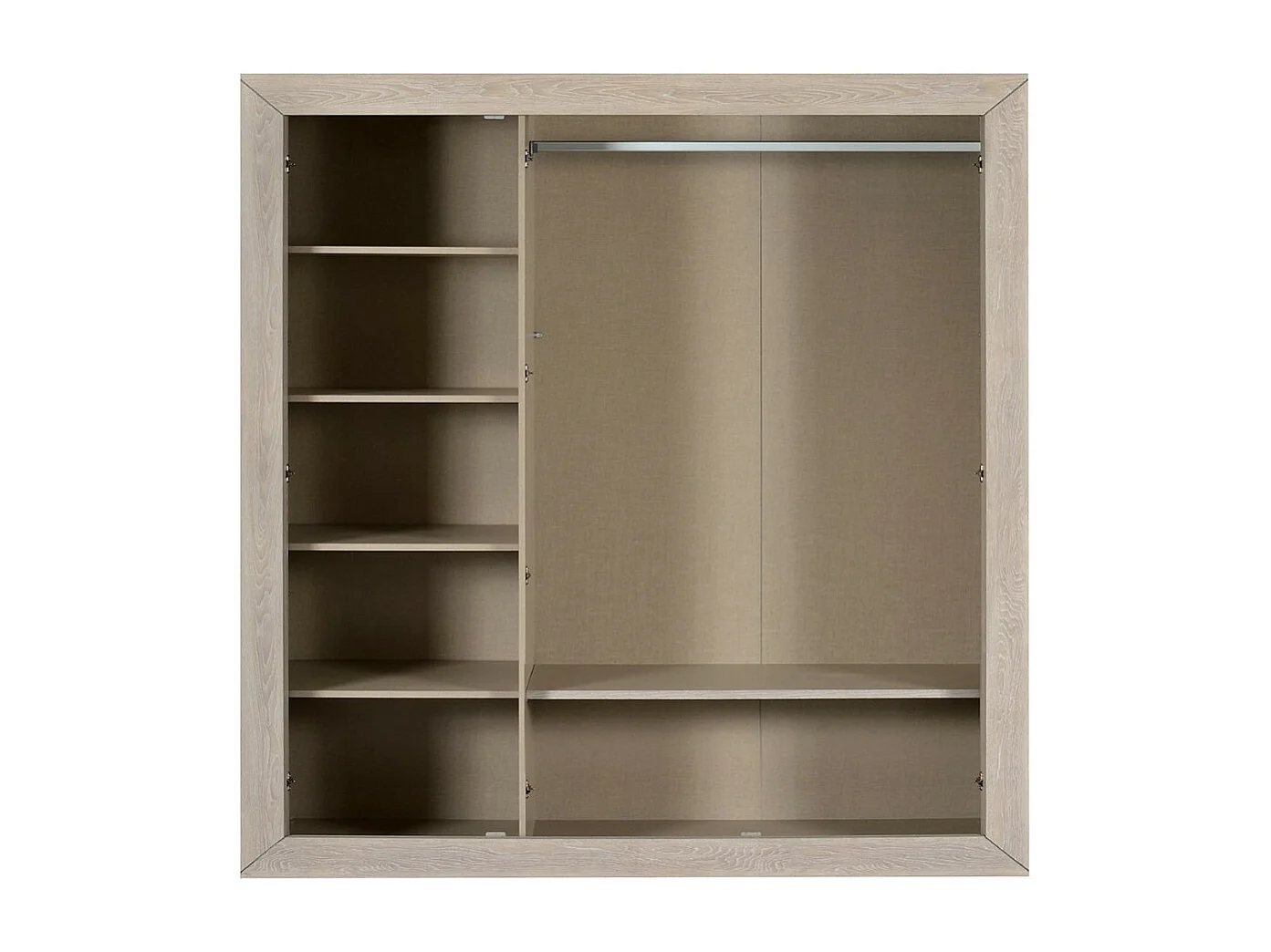 Tablettes bois de chêne grisé Lima - Lot de 3