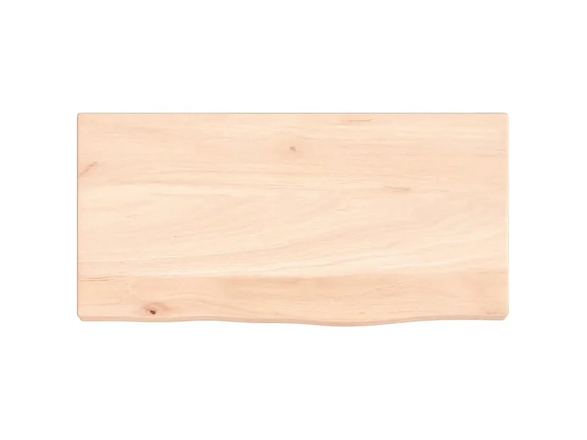 Étagère murale 40x20x2 bois de chêne massif non traité