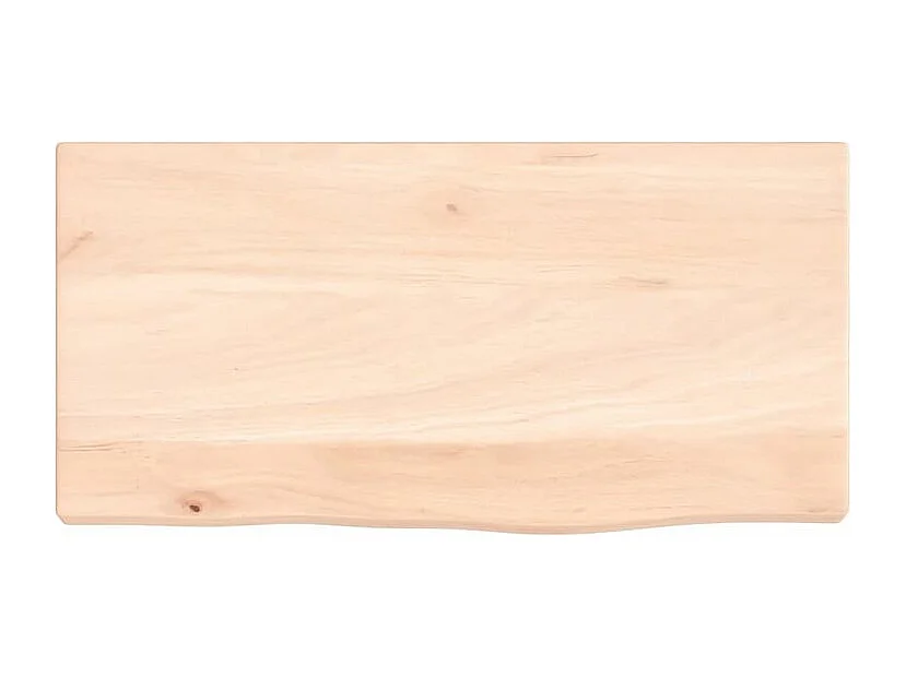 Étagère murale 40x20x2 bois de chêne massif non traité