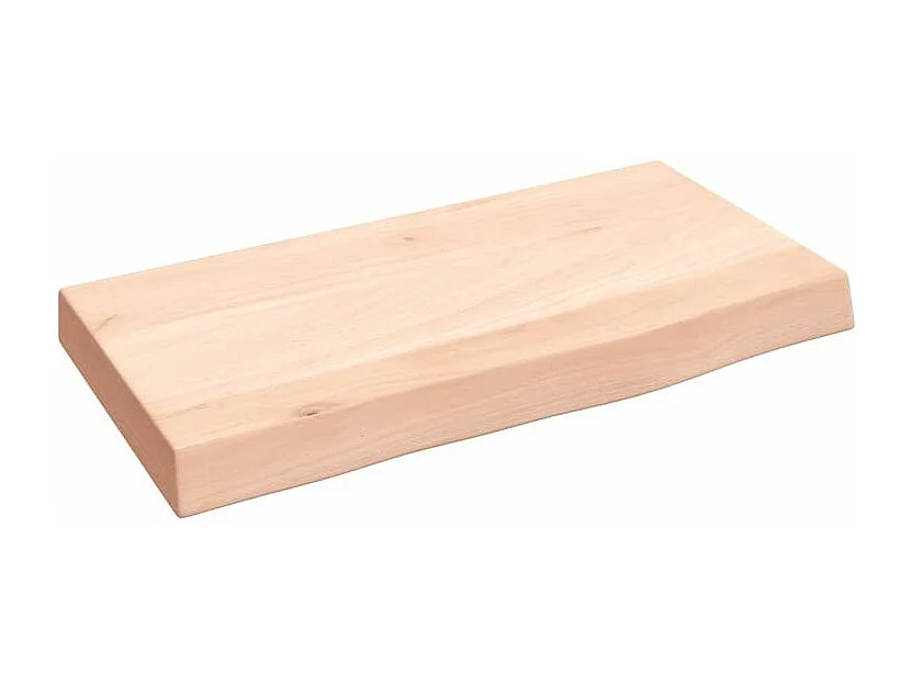 Étagère murale 40x20x4 bois de chêne massif non traité