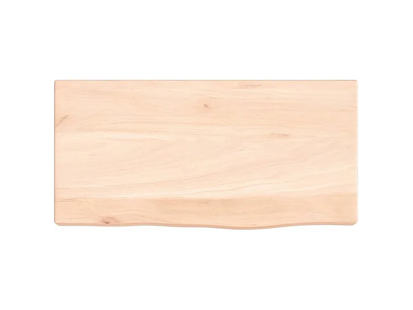 Étagère murale 40x20x4 bois de chêne massif non traité