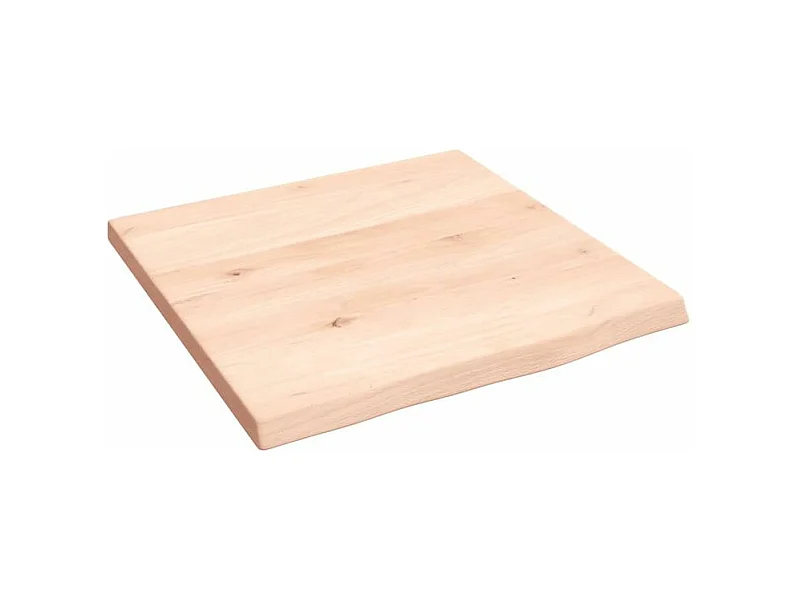 Étagère murale 40x40x2 bois de chêne massif non traité