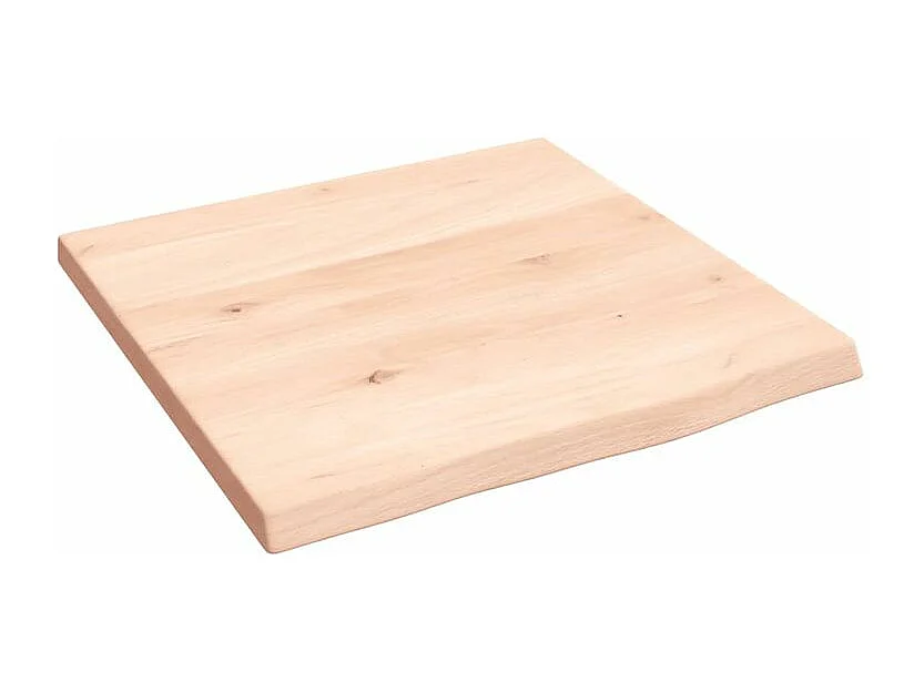 Étagère murale 40x40x2 bois de chêne massif non traité