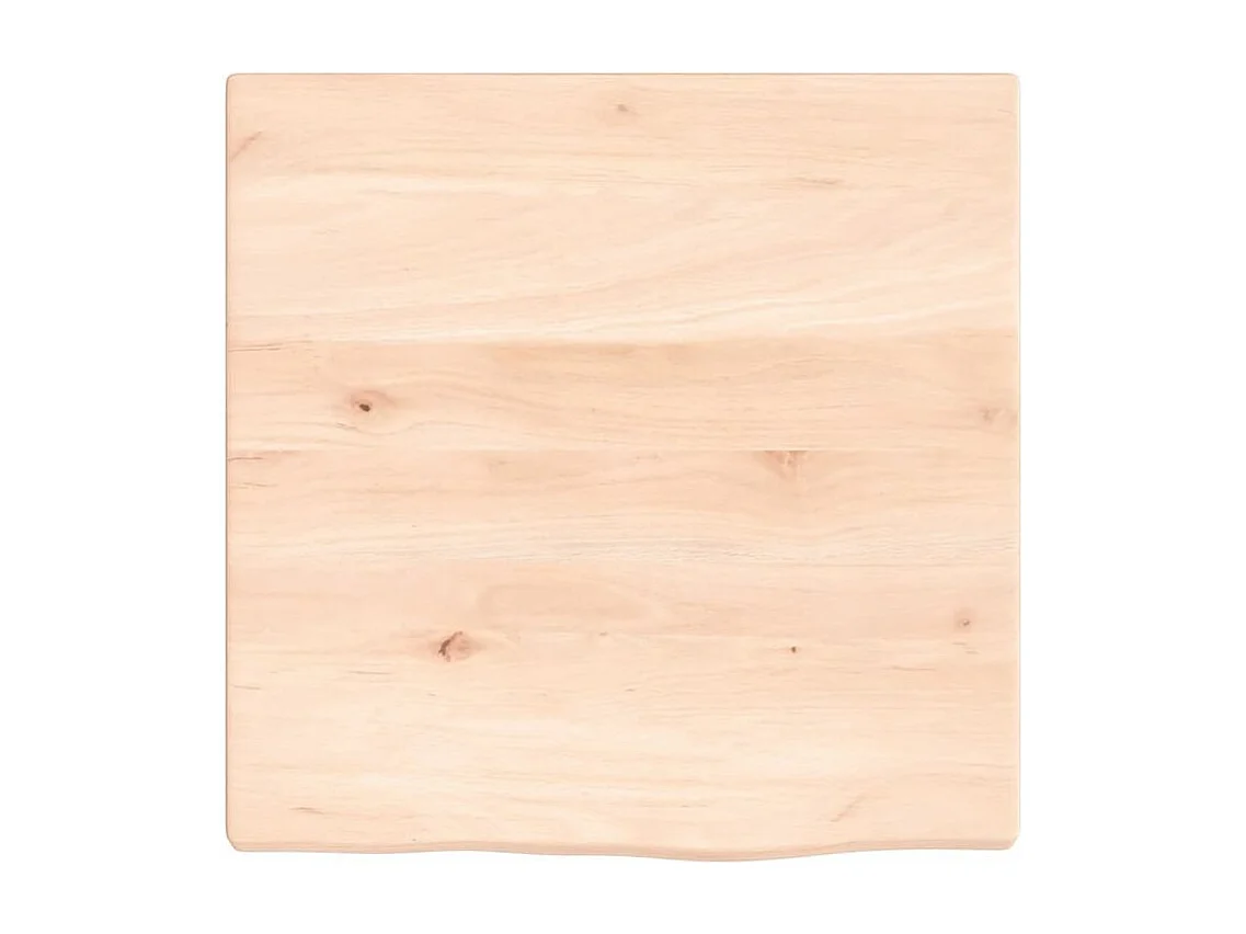 Étagère murale 40x40x2 bois de chêne massif non traité