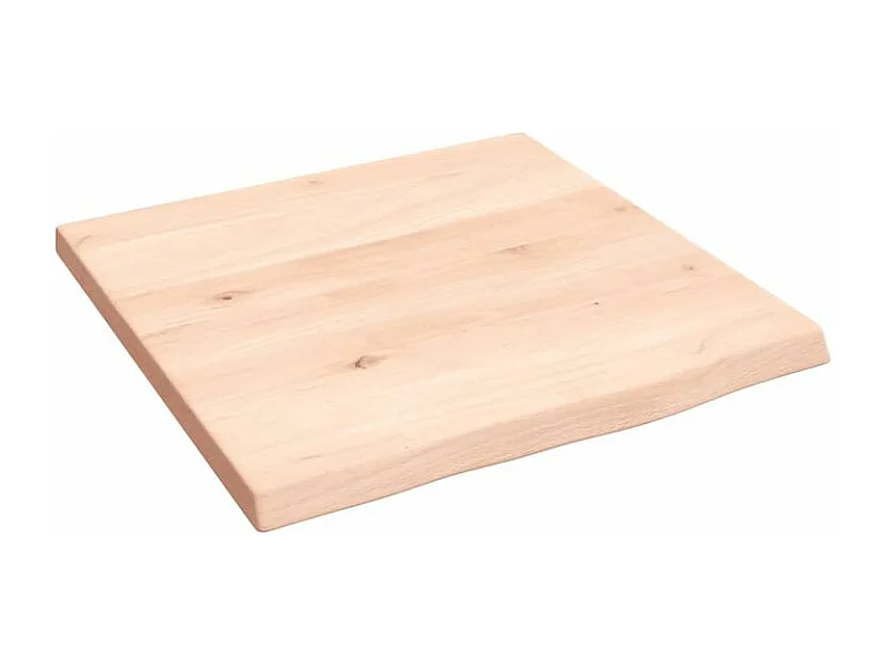 Étagère murale 40x40x2 bois de chêne massif non traité